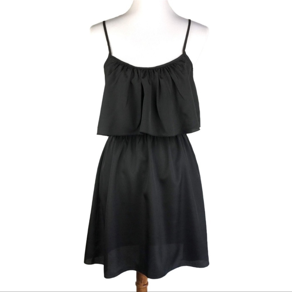 Ali & Kris Ruffle Top Flowy Mini Dress